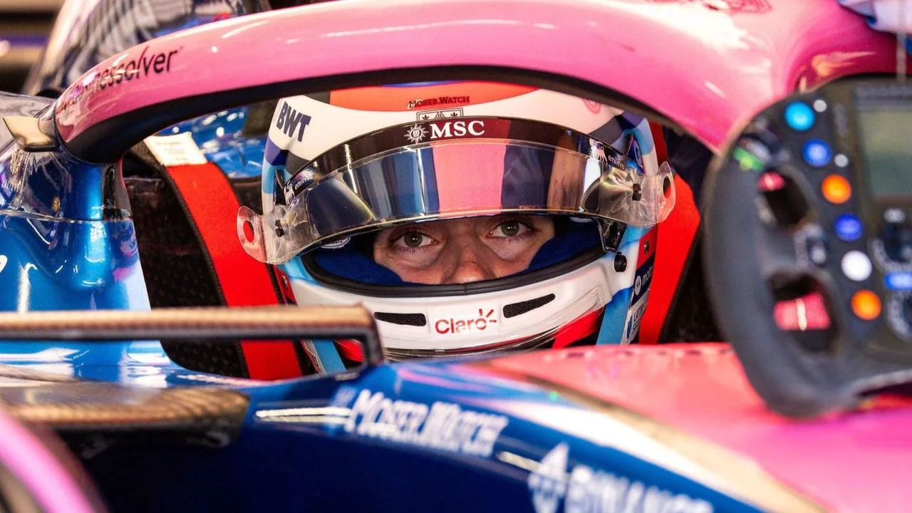 Franco Colapinto en Alpine