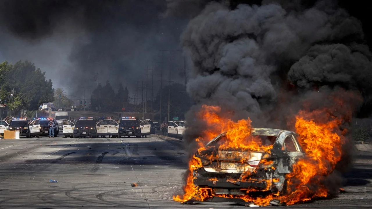 california disturbios