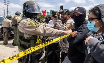 Marchas y enfrentamientos: crece la bronca en EEUU | Donald trump