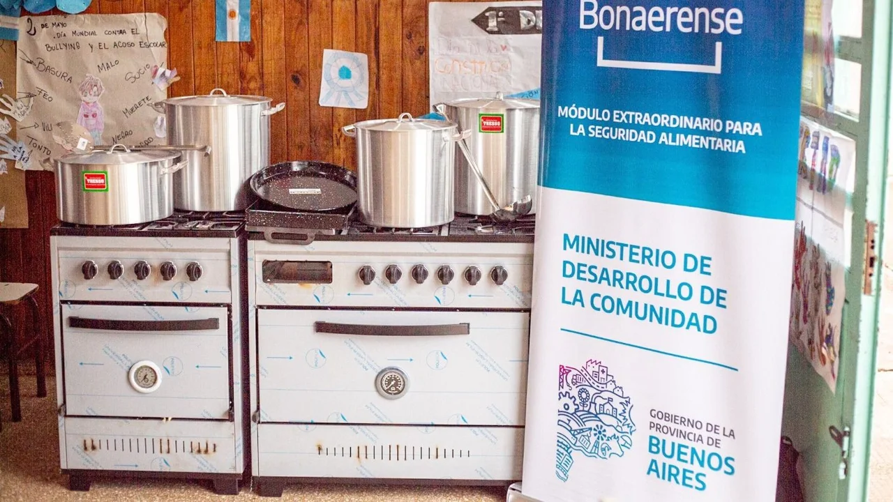  PBA fortalece la alimentación de los estudiantes bonaerenses: ya equipo más de 5.300 comedores