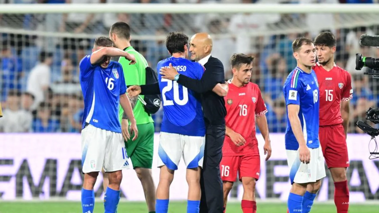 Spalletti se despide como DT de Italia con victoria 2-0 ante Moldavia por eliminatoria al Mundial