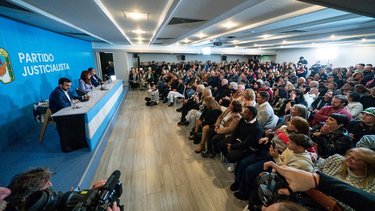 Postal de unidad en el PJ: primera reacción a una posible condena