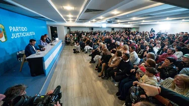 Postal de unidad en el PJ: primera reacción a una posible condena