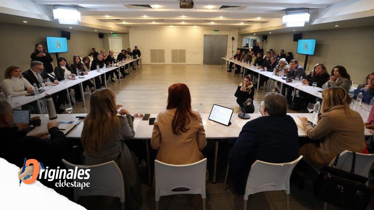 Dirigentes y sindicalistas se convocaron al PJ por Cristina Kirchner