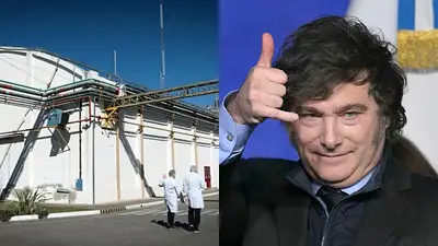Fábrica y Javier Milei Fábrica y Javier Milei