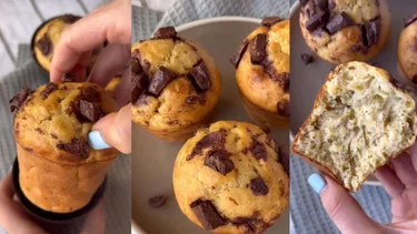 Receta de muffins sin gluten y sin azúcar: no inflaman y quedan muy esponjosos