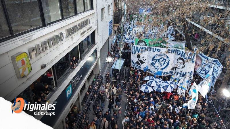 Ni derrota ni punto final: en la sede del PJ la promesa fue pelear y volver