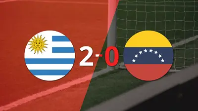 Uruguay le ganó como anfitrión a Venezuela por 2-0 Uruguay le ganó como anfitrión a Venezuela por 2-0