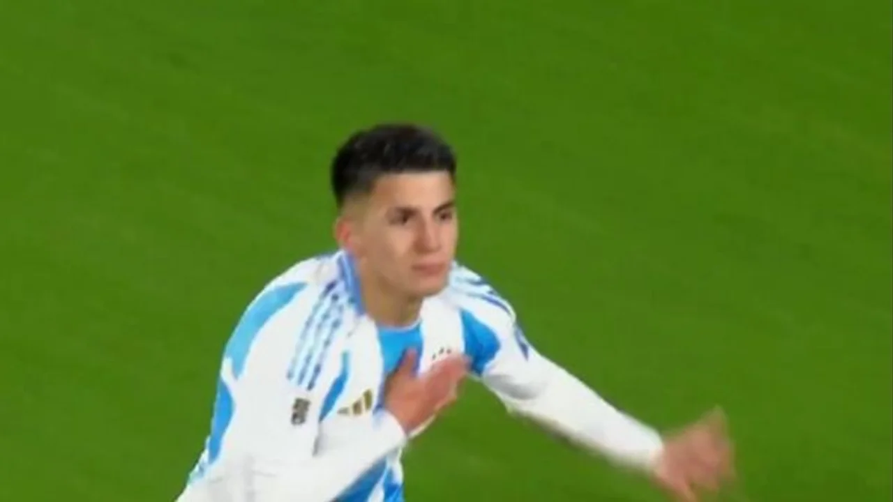 Video: el golazo de Thiago Almada para la Selección Argentina vs Colombia