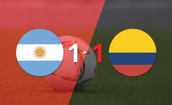 Reparto de puntos en el empate a uno entre Argentina y Colombia | Noticias
