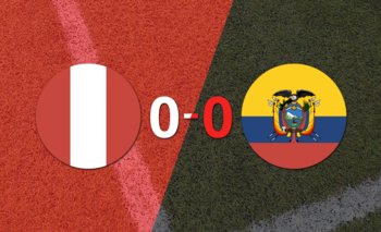 Perú y Ecuador no se sacaron ventaja y terminaron sin goles | Noticias