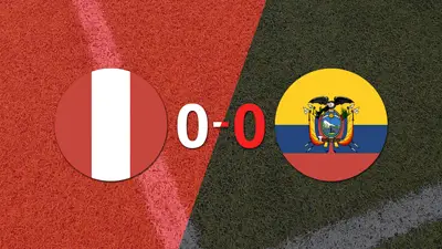 Perú y Ecuador no se sacaron ventaja y terminaron sin goles Perú y Ecuador no se sacaron ventaja y terminaron sin goles