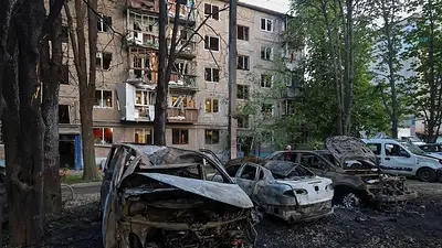 Un intenso ataque ruso con drones en Járkov deja 2 muertos y 57 heridos, según Ucrania Un intenso ataque ruso con drones en Járkov deja 2 muertos y 57 heridos, según Ucrania