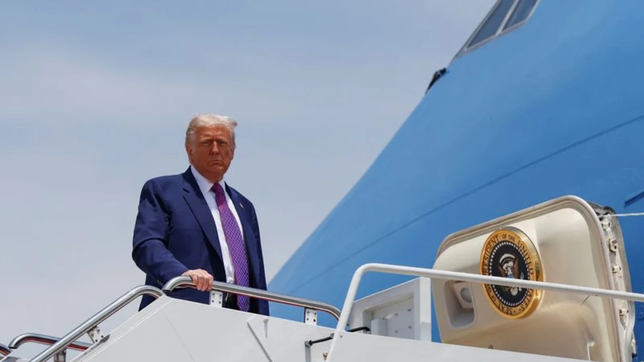 Trump advierte de que las protestas en el desfile militar se responderán con fuerza