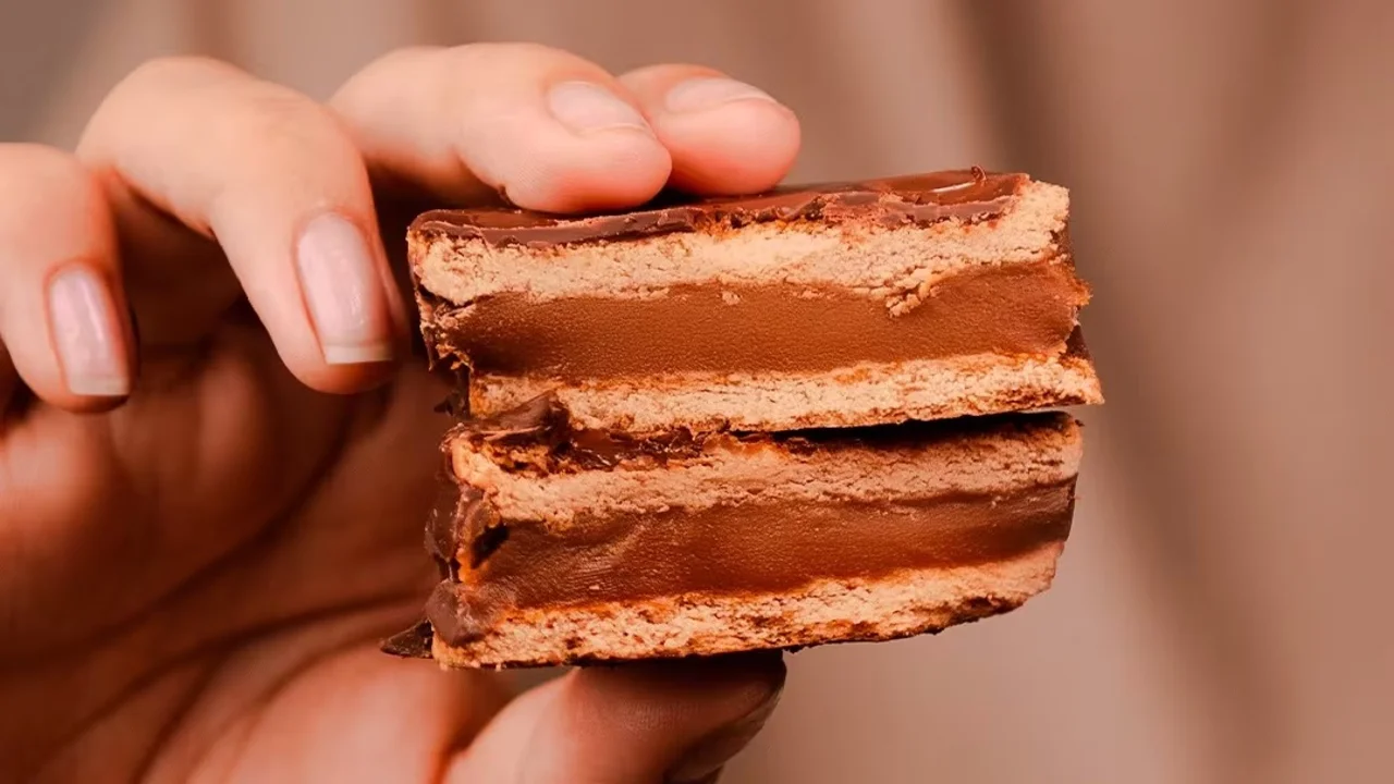 Alfajor La Olla de Cobre.