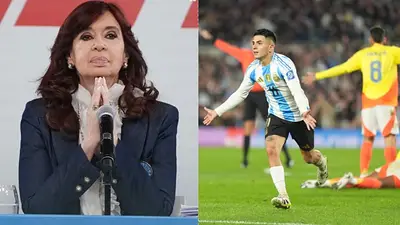 Selección Argentina, ESPN, Thiago Almada, Colombia, Leo Gentili, Cristina Kirchner Selección Argentina, ESPN, Thiago Almada, Colombia, Leo Gentili, Cristina Kirchner