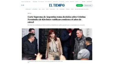 La condena de Cristina: así se vivió en el mundo el fallo contra la ex presidenta 