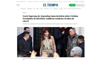 La condena de Cristina: así se vivió en el mundo el fallo contra la ex presidenta | La condena de cristina