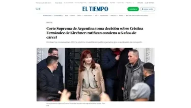 La condena de Cristina: así se vivió en el mundo el fallo contra la ex presidenta 