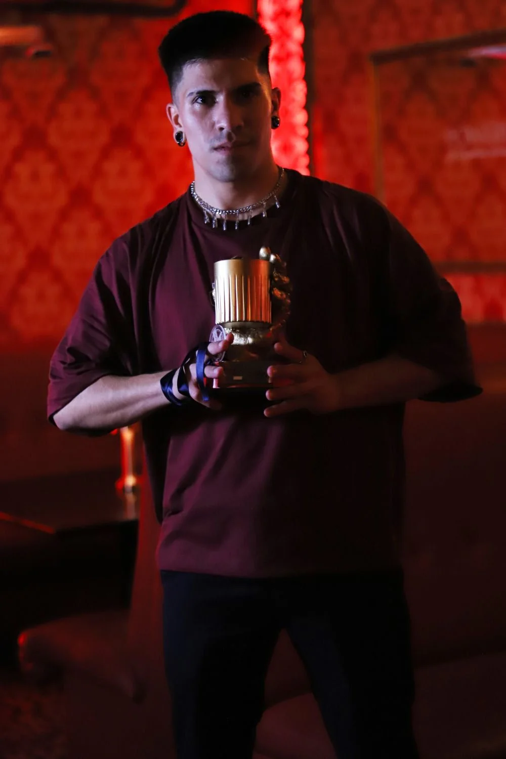 Walter Nicolás Domínguez fue el ganador de la Campari Bartender Competition 2025.