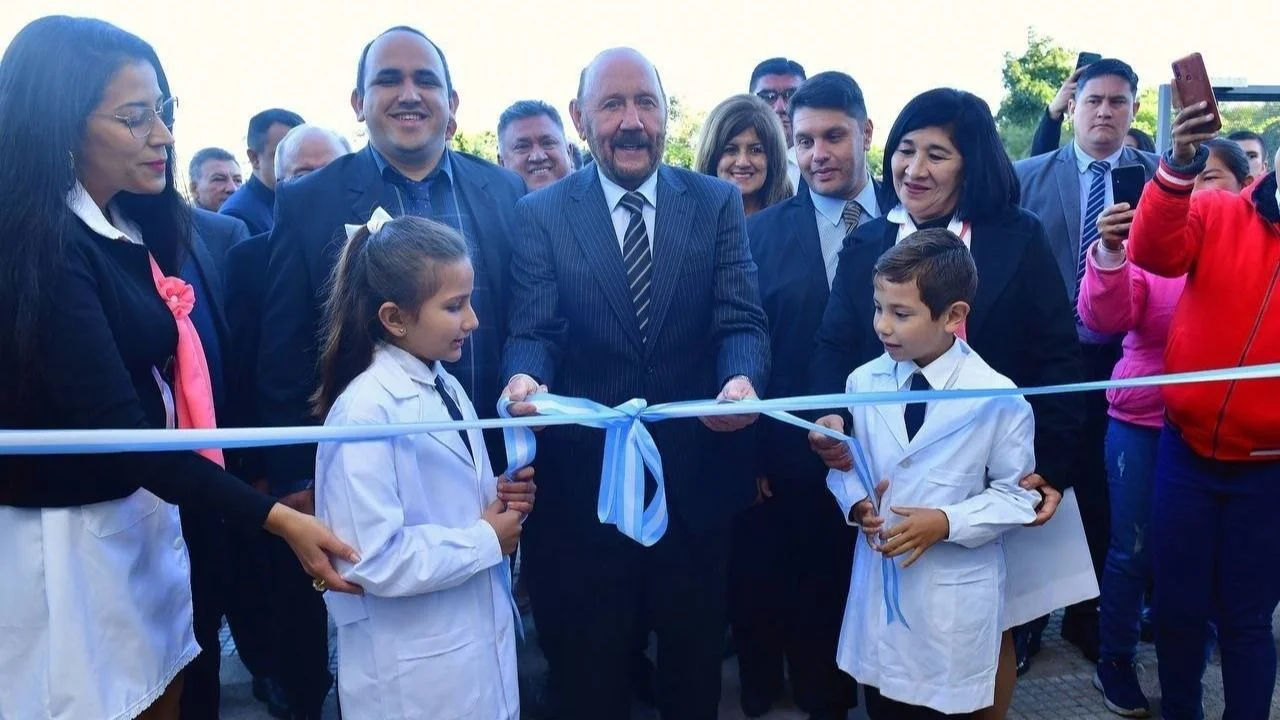 Educación para todos: Insfrán inauguró novedosas obras educativas para el interior de Formosa