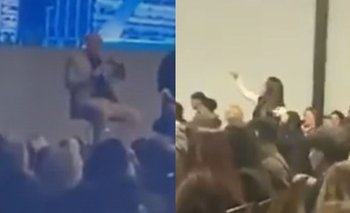 Espert trató a Florencia Kirchner de "hija de puta" y fue abucheado en la UCA | La condena de cristina