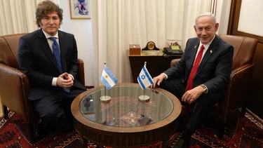 Milei sigue de gira en Israel y vuelve a reunirse con Netanyahu