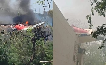 Tragedia aérea en India: cayó un avión que iba a Londres con 242 pasajeros | Accidente aéreo