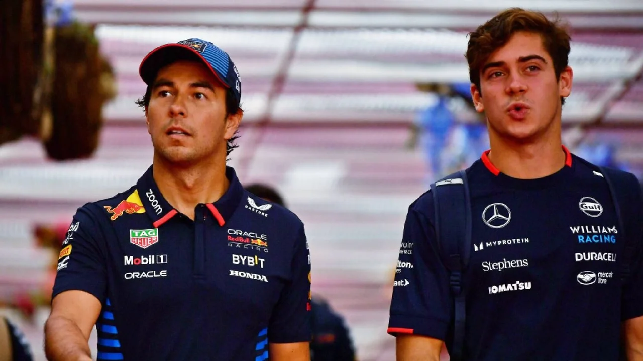 Sergio "Checo" Pérez y Franco Colapinto.