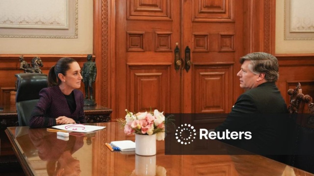 Presidenta de México desmiente reporte de Reuters sobre presión EEUU para investigar a narcopolíticos