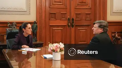 Presidenta de México desmiente reporte de Reuters sobre presión EEUU para investigar a narcopolíticos Presidenta de México desmiente reporte de Reuters sobre presión EEUU para investigar a narcopolíticos