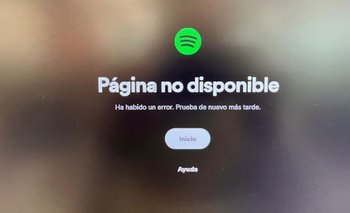 Falla global de Spotify: millones de usuarios sin servicio | Spotify