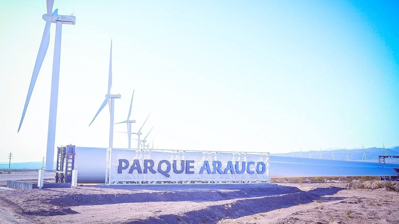 Tras una inversión de USD 150 millones, Quintela inauguró el montaje final del Parque Eólico Arauco III