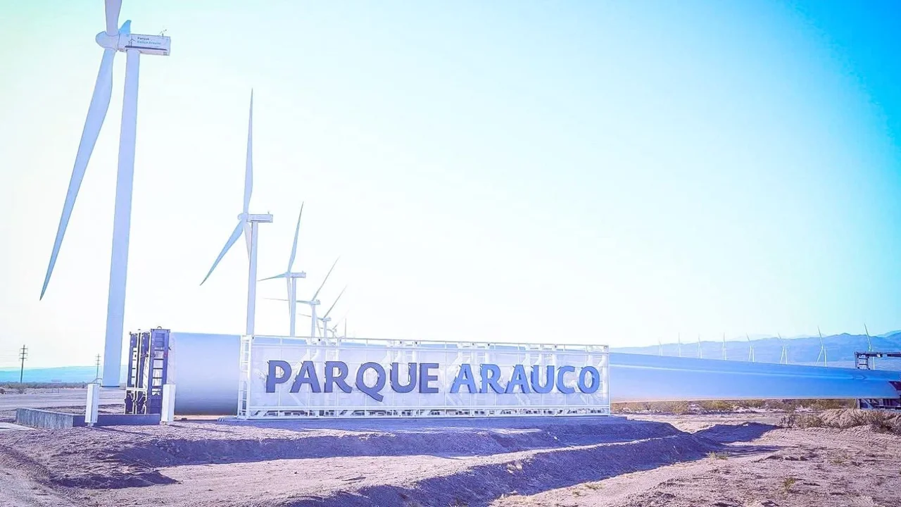 Tras una inversión de USD 150 millones, Quintela inauguró el montaje final del Parque Eólico Arauco III