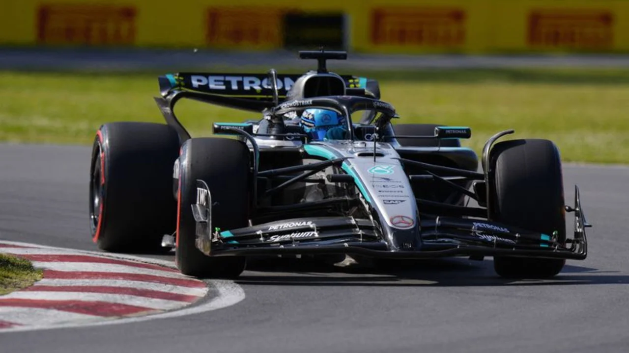 Russell y Verstappen largarán desde la primera fila en el Gran Premio de Canadá de la F1