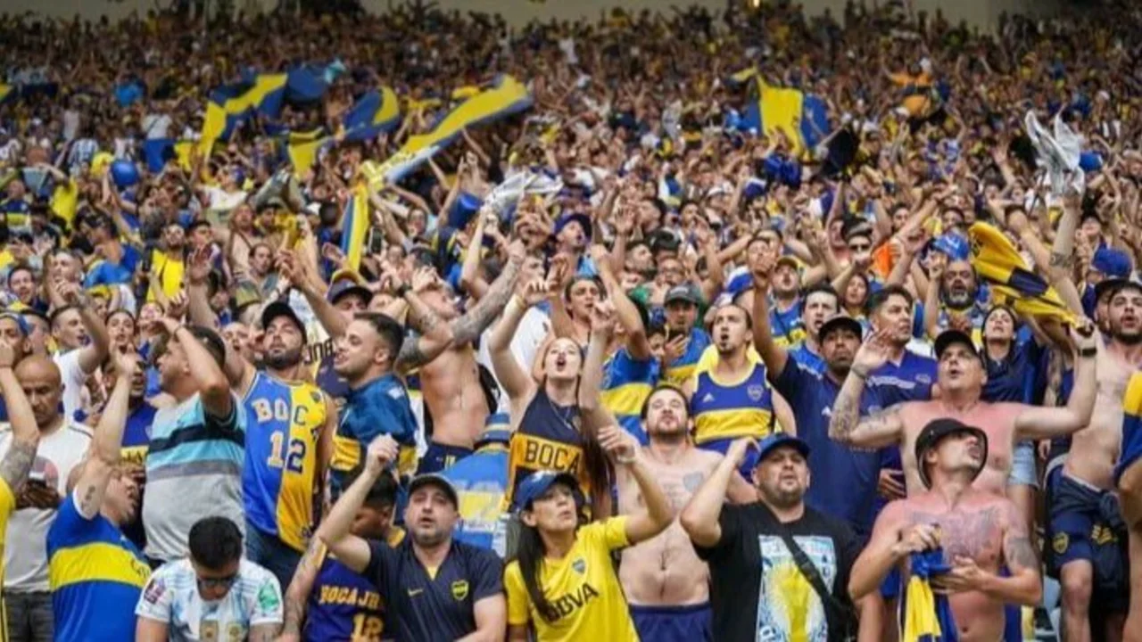 Locura de los hinchas de Boca en pleno Al Ahly vs. Inter Miami en el Mundial de Clubes