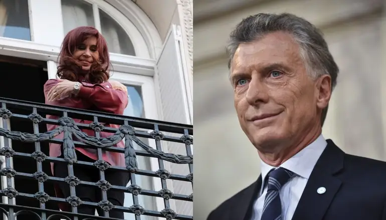 Cristina Kirchner y Mauricio Macri