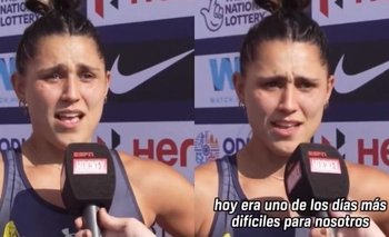 Una figura de Las Leonas lloró por Malvinas: "Argentinas para siempre" | Las leonas