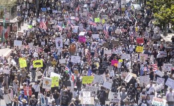 Estados Unidos: millones salieron a protestar contra el autoritarismo de Trump | Estados unidos