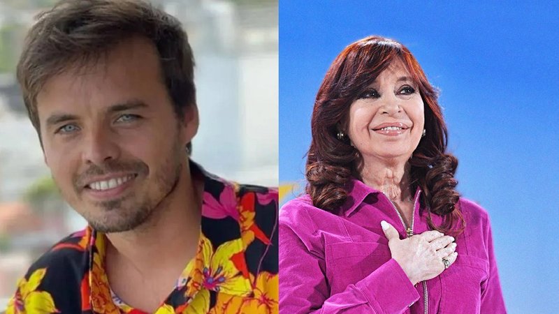 Benjamín Rojas y Cristina Fernández