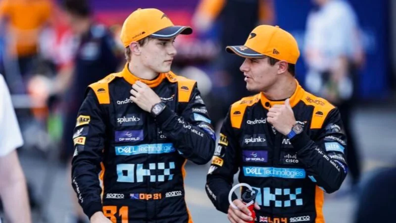 Lando Norris, Oscar Piastri, Fórmula 1, McLaren, Gran Premio de Canadá