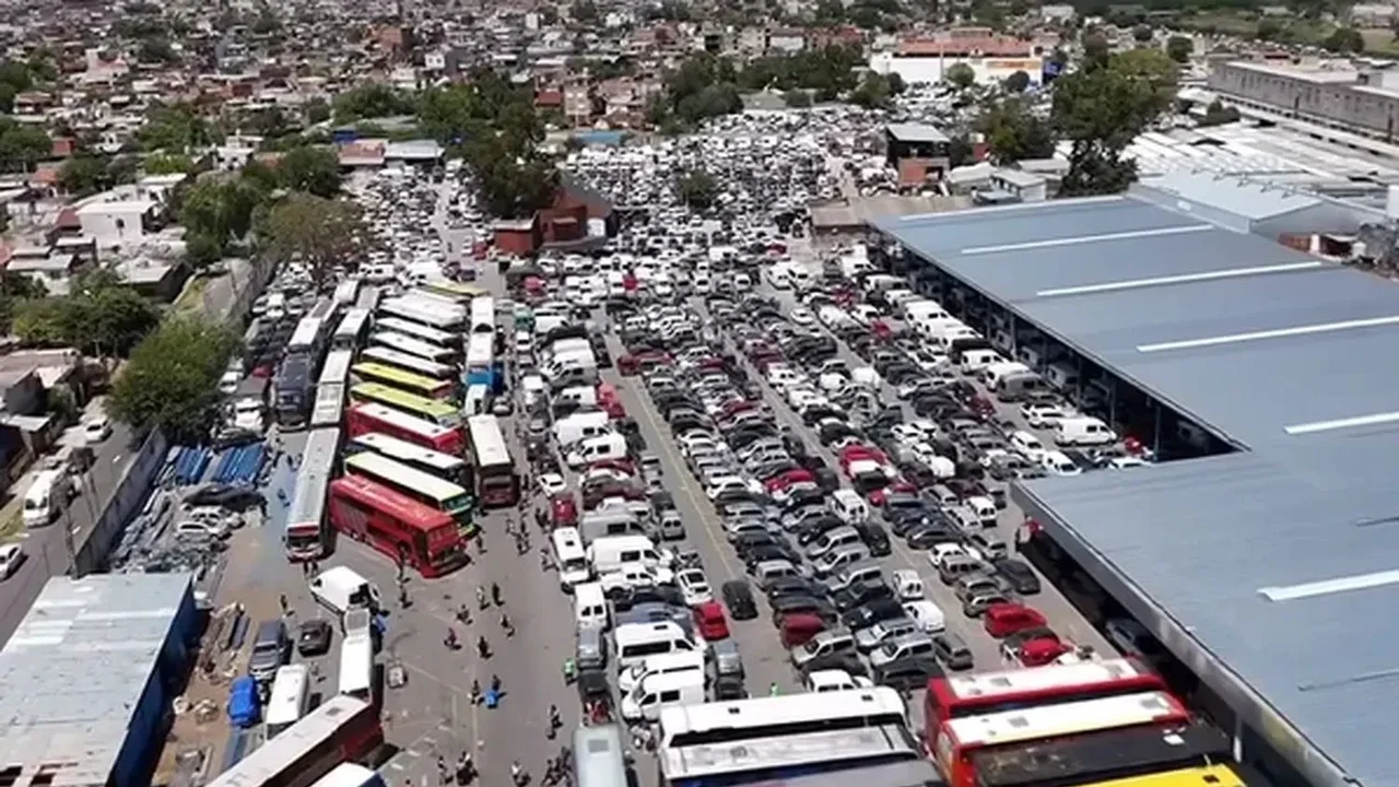 Vista aérea de la Salada