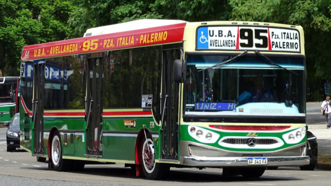 Colectivo de la línea 95