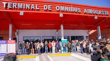 Más conectividad en el norte argentino: Quintela inauguró una terminal de ómnibus clave para la región
