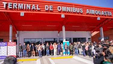 Más conectividad en el norte argentino: Quintela inauguró una terminal de ómnibus clave para la región