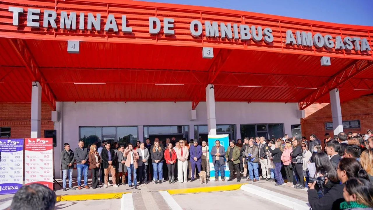 Más conectividad en el norte argentino: Quintela inauguró una terminal de ómnibus clave para la región