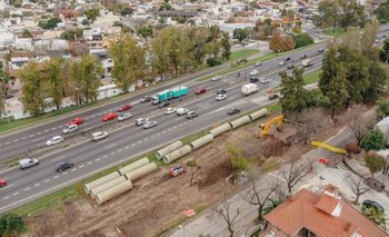 Cierran temporalmente un acceso a la autopista Dellepiane por obras | Obras