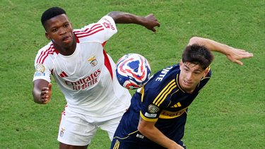 Boca le ganaba 2-0 a Benfica, pero empató en el debut en el Mundial de Clubes