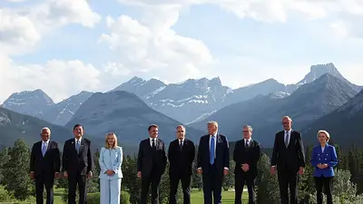 El G7 expresa su apoyo a Israel y califica a Irán de fuente de inestabilidad El G7 expresa su apoyo a Israel y califica a Irán de fuente de inestabilidad
