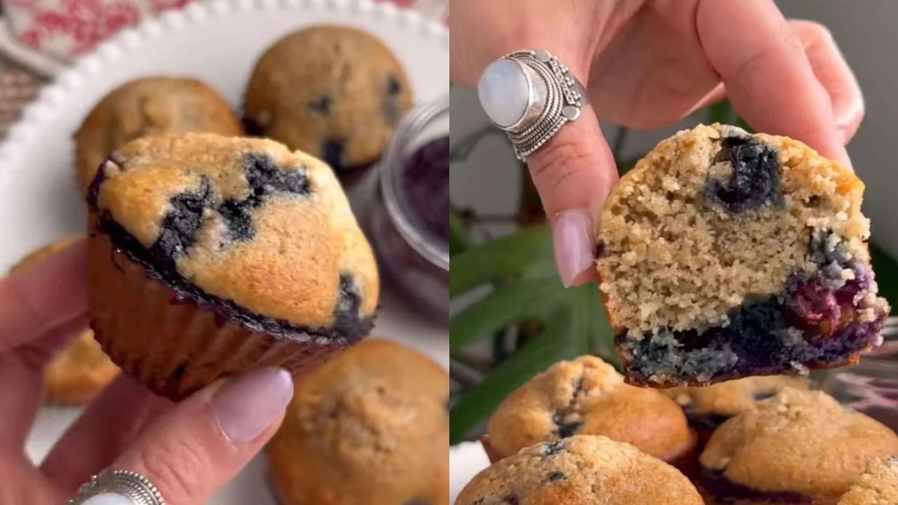 Receta de muffins